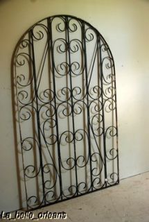 Charming Wrought Iron Arched Wine Cellar Door L K