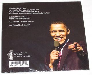  Meyers Blacktears Kevin Kosub CD Obama Blues Bumper Sticker Doug Sahm