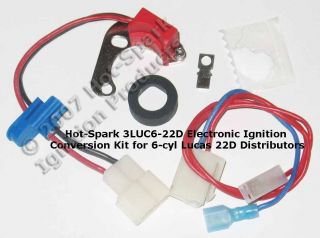   electronic Ignition Replaces Points in Lucas 22D6 25D6 Distributors