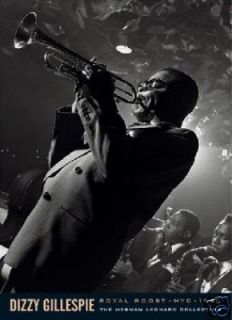 Dizzy Gillespie Jazz Music Poster Playing Trumpet Print