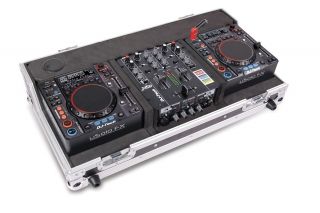 DJ Tech Hybrid x1 Time Code Mixer Controller w Media Player and Flight