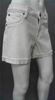 DL1961 Premium Denim Taylor Ladies Womens 24 Colored Jean Shorts Milk