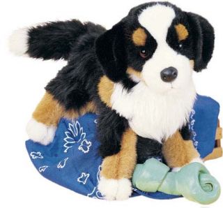 Douglas TREVOR Bernese Mountain dog plush Stuffed Animal New