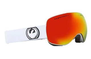 New 2012 Dragon apx Snowboard Goggles Powder White Red ion Snow Ski