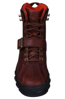Polo Ralph Lauren Mens Boots Huntswood Brandy Leather 8121642433H2 Sz