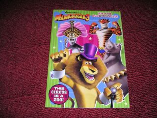 NEW Dreamworks Madagascar 3 Big Fun Book to Color