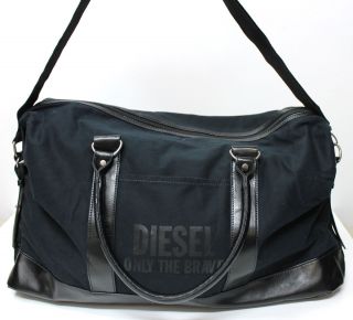 Diesel Fuel for Life Black Weekend Bag Travel Bag