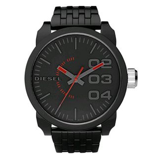 Diesel DZ1460 watch designed for Men having Black dial and Resin Strap