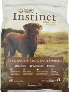 Natures Variety Dry Dog Food Instinct Grain Free Duck