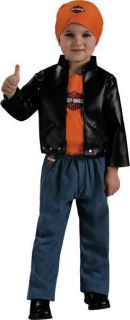  Harley Davidson Biker Jacket Dress Up Halloween Child Costume