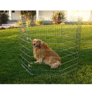 exercise dog kennel pen large from brookstone titan brand pet exercise