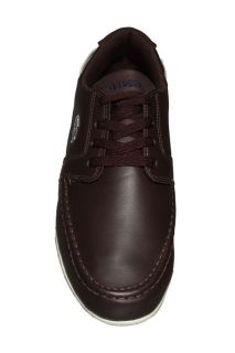 Lacoste Mens Shoes Dreyfus EO SPM LTH Dark Brown Blue 7 24SPM12122J6