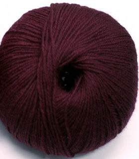 Yarn Place 100 Wool Fingering 2230 Yards Dark Red 205
