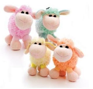 Pick Pet Dog Toys Plush Lamb Squeaker Balls Llama