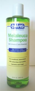 Davis Melaleuca Shampoo For dogs, cats, puppies and kittens