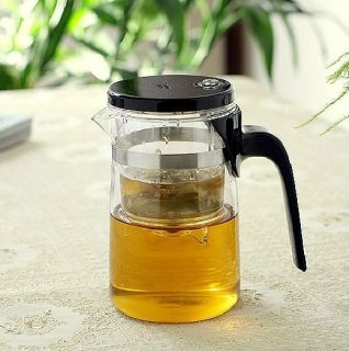 Sama 500ml Clear Glass Gongfu Teapot Tea Maker Infuser