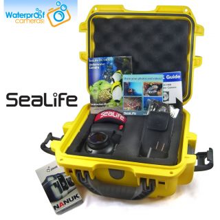 SeaLife DC1400 Digital Camera Kit with Watertight Travel Case   Free