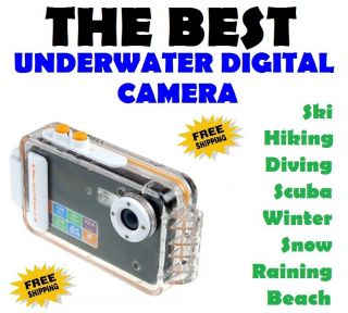 Digital Camera Underwater Waterproof Housing Under Water Resistant 12