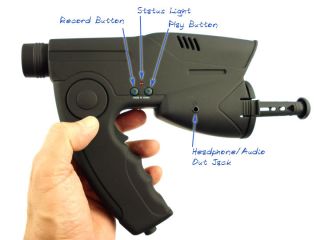 Spy Electronic Listening and Digital Audio Recorder Ear