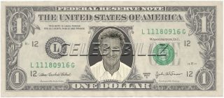 Dustin Hoffman Dollar Bill Mint Real $$ Celebrity Novelty Collectible