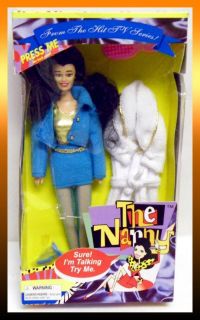 1995 Fran Drescher THE NANNY Talking Fashion Doll with QUEENS Accent