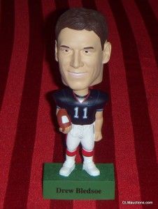 Drew Bledsoe Bobblehead Buffalo Bills NFL Football Collectible with