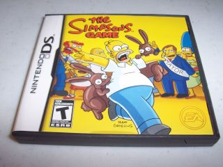 The Simpsons Game Nintendo DS DSi Complete