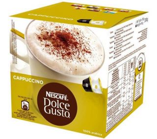 32 Nescafe Dolce Gusto Cappuccino Coffee Pods Cups 16 Drinks