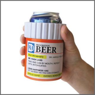  Bottle Container Beer Soda Can Drink Cooler Sleeve Wrap Holder
