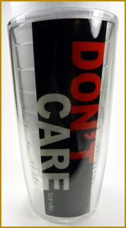 HONEY BADGER DONT CARE TERVIS TUMBLER 16 OZ CUP   DIFFICULT TO FIND
