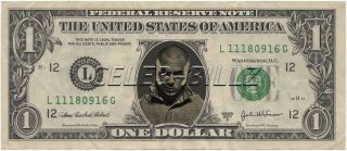 Pitbull Dollar Bill Real USD Celebrity Novelty Collectible Money