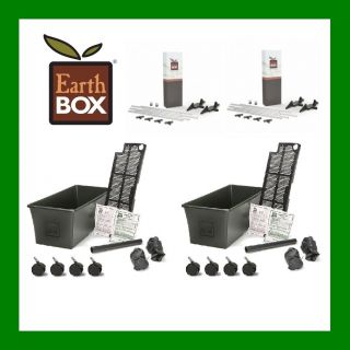 Pack Green Earthbox Complete Planting Kit w Stake Kit