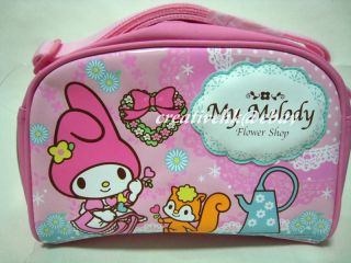 Sanrio My Melody Pink Shoulder Tote Bag w Zipper New