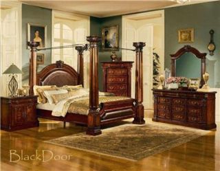  Bed 4 Piece Poster Bed Set Empire II Being Discontinued Buy Now