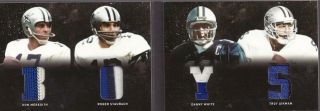2011 Playbook Don Meredith Roger Staubach Danny White Aikman Patch