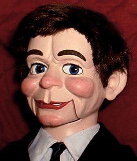 Haunted Ventriloquist Doll Eyes Follow You Dummy Puppet Magic Fats