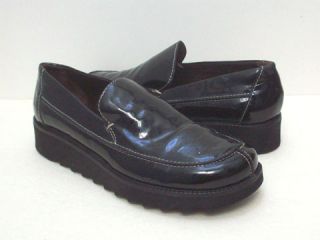 DONALD J. PLINER Sport ITALY patent leather loafer slip on shoes