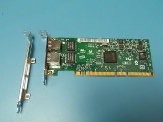  1000 Dual Port Ethernet PCI X Gigabit Network Server NIC Adapter Card