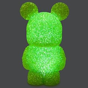 disney vinylmation light up green 7 mickey mouse figure figurine brand