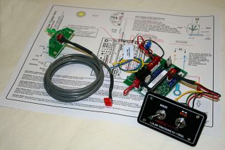 Single Axis Solar Tracker Control PCB w Auto Manual Control
