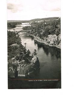  OF THE ST. CROIX RIVER WITH POWER HOUSE IN DISTANCE IN MINN