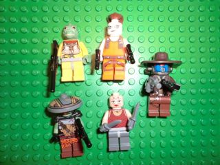 Lot Set of Star Wars Lego Mini Figures Bounty Hunters