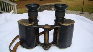 Antique binoculars, Carl Zeiss Jena, Feldstecher