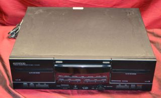 kenwood kx w797 Double Dual Cassette Tape Deck Player Recorder Auto