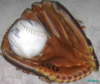  Spalding Baseball Glove Model 423835 RH Dusty Baker D 0001