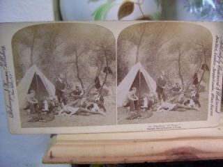 C1894 Strohmeyer Wyman of New York Stereoview An Afternoon at Home