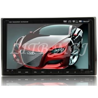  Touch Screen Double 2 DIN Car DVD Stereo DVD Player USA