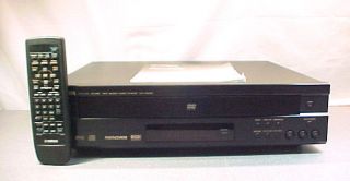 Yamaha DV C6480 DVD Player 5 Disc Changer Remote Nice