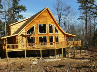  The View Log Cabin Home Kit Package