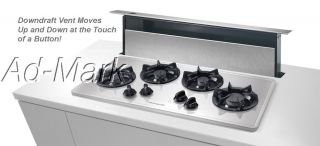 Frigidaire 36 Stainless Steel Downdraft Gas Cooktop